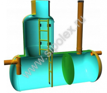 Жироуловитель (жироотделитель) из стеклопластика - Эко-Фабрика-производитель очистных систем,бельепровода и мусоропровода